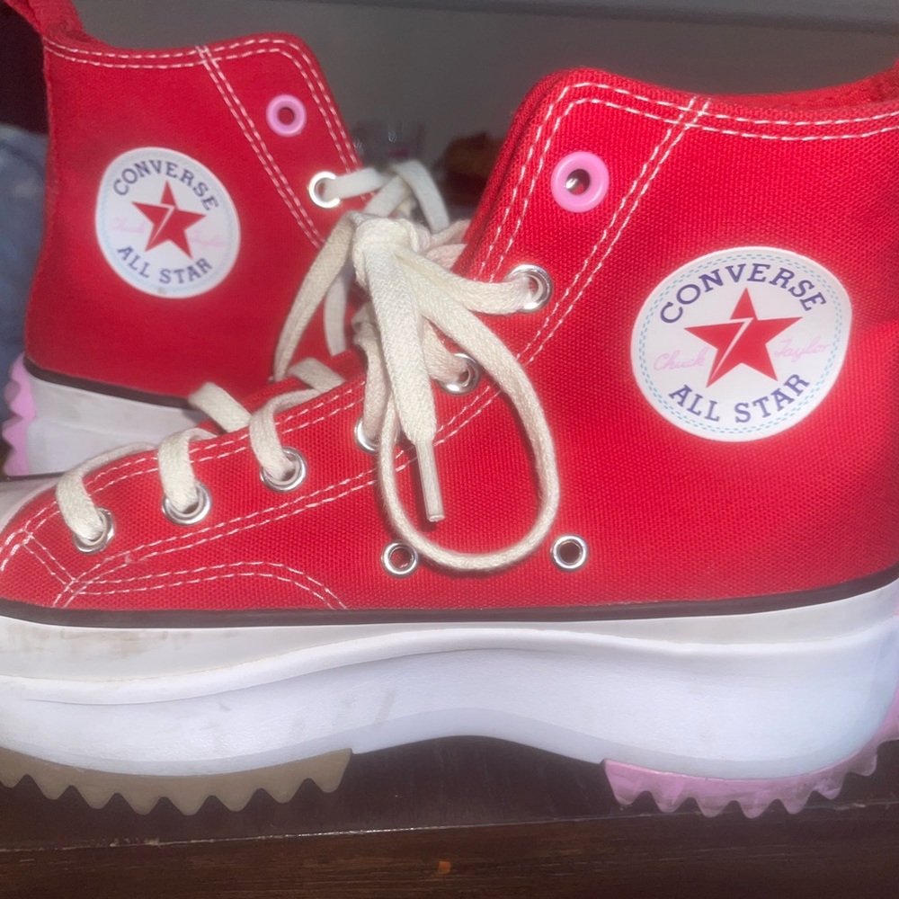 Converse Run Star Hike sneakers womens size 7.5 - Picture 4 of 6